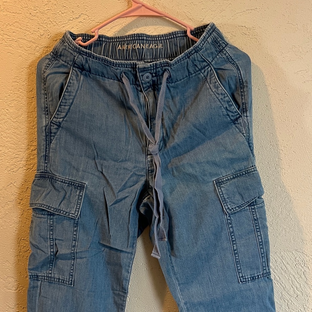 American Eagle Light Blue Denim Jeans